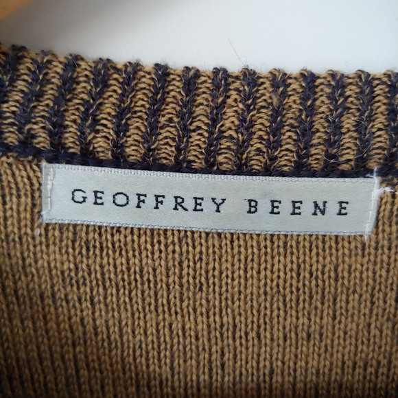 Vintage Geoffrey Beene Wool Blend Crewneck Sweater Size XL Multicolour - Picture 11 of 12